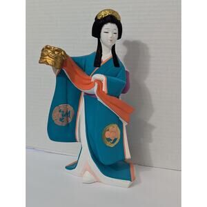 Hamilton Collection Art of Kabuki Female Lion Dancer Shi-Shi-Mai Limited Edition
